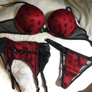 Victoria's Secret Alice in Wonderland Lingerie Set